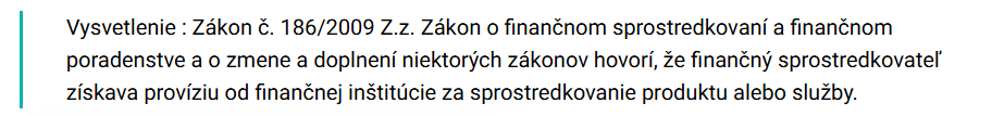 Cenník služieb pre klientov
